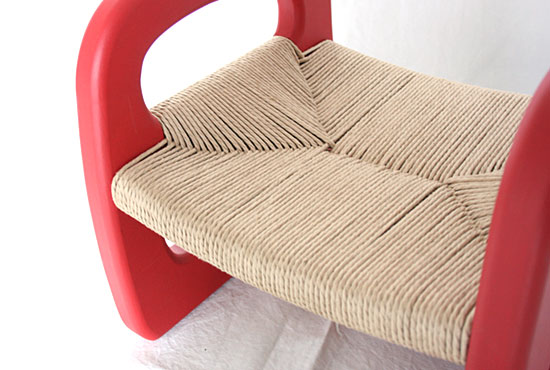 Child chair-レッド（座面）